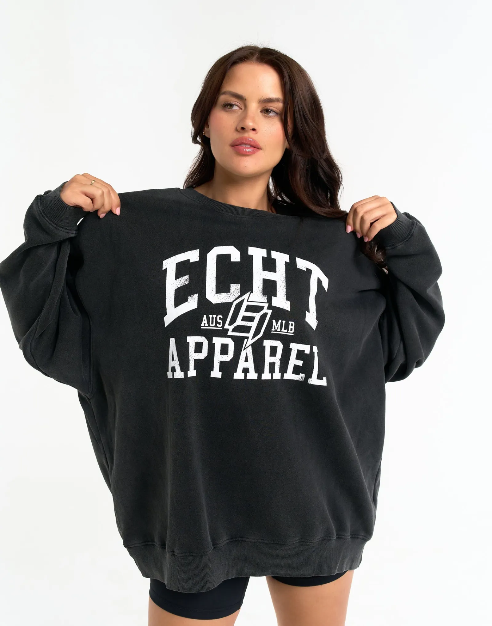 Clearance ECHT Top Marks Sweater Black