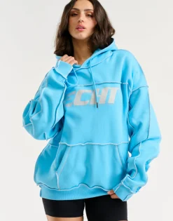 Clearance ECHT Track Hoodie Blue