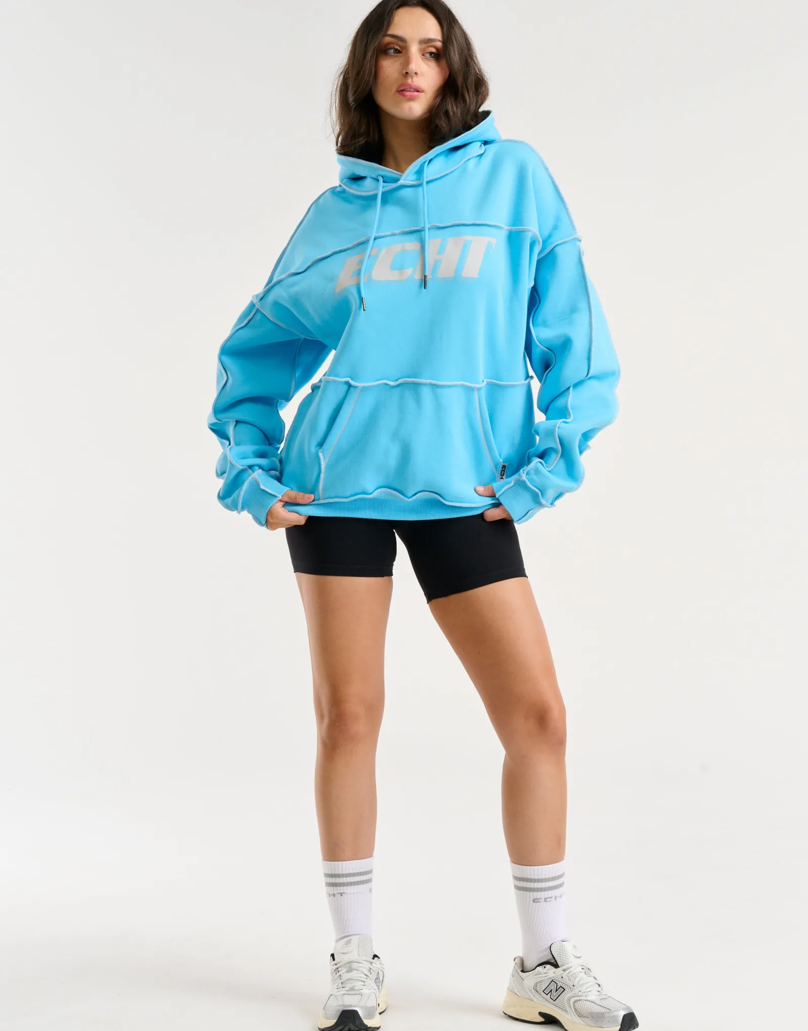 Clearance ECHT Track Hoodie Blue