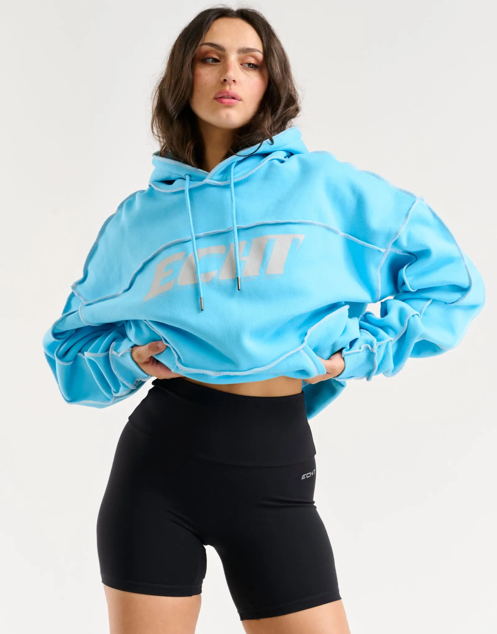 Clearance ECHT Track Hoodie Blue