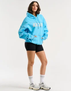 Clearance ECHT Track Hoodie Blue