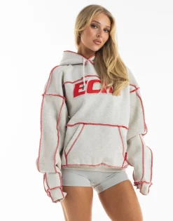 Outlet ECHT Track Hoodie Heather Grey