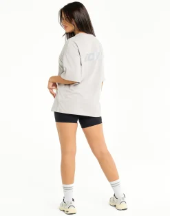 Best ECHT Track Oversize Tee Grey