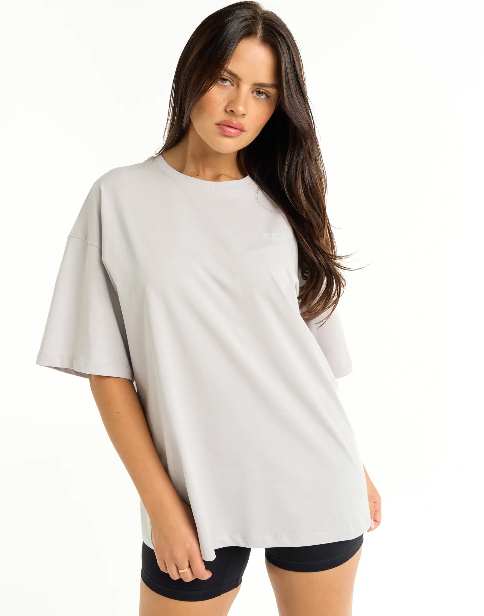 Clearance ECHT Track Oversize Tee Grey