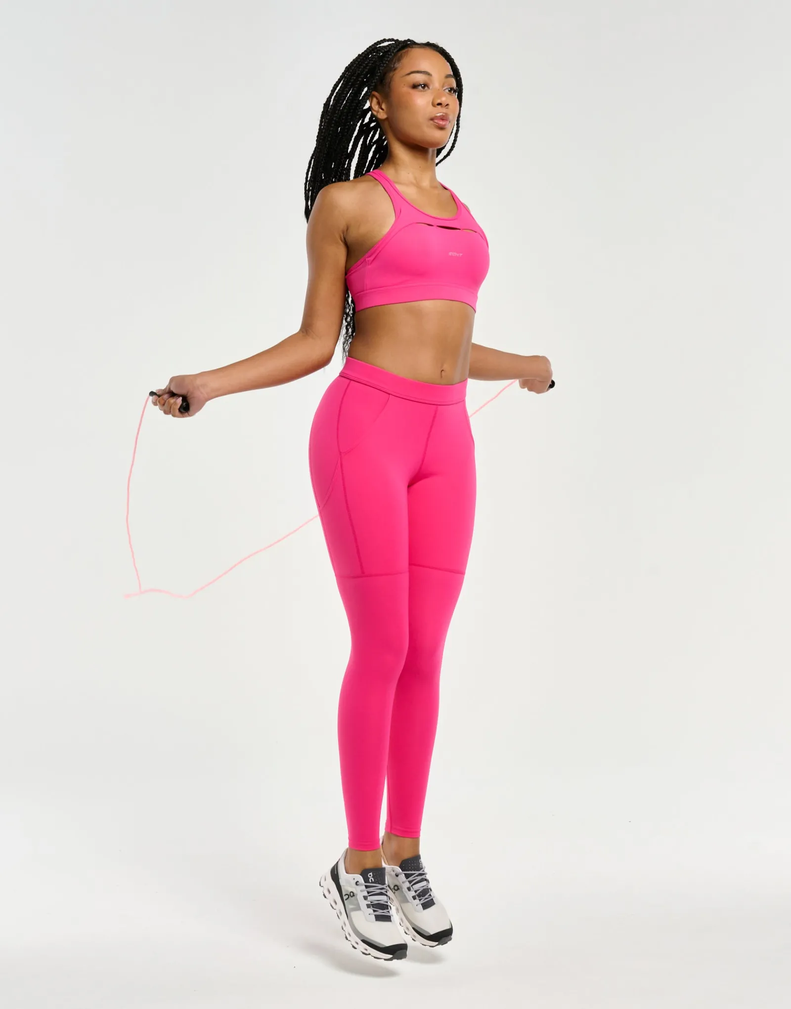 Fashion ECHT Ultra Pocket Leggings Bright Pink