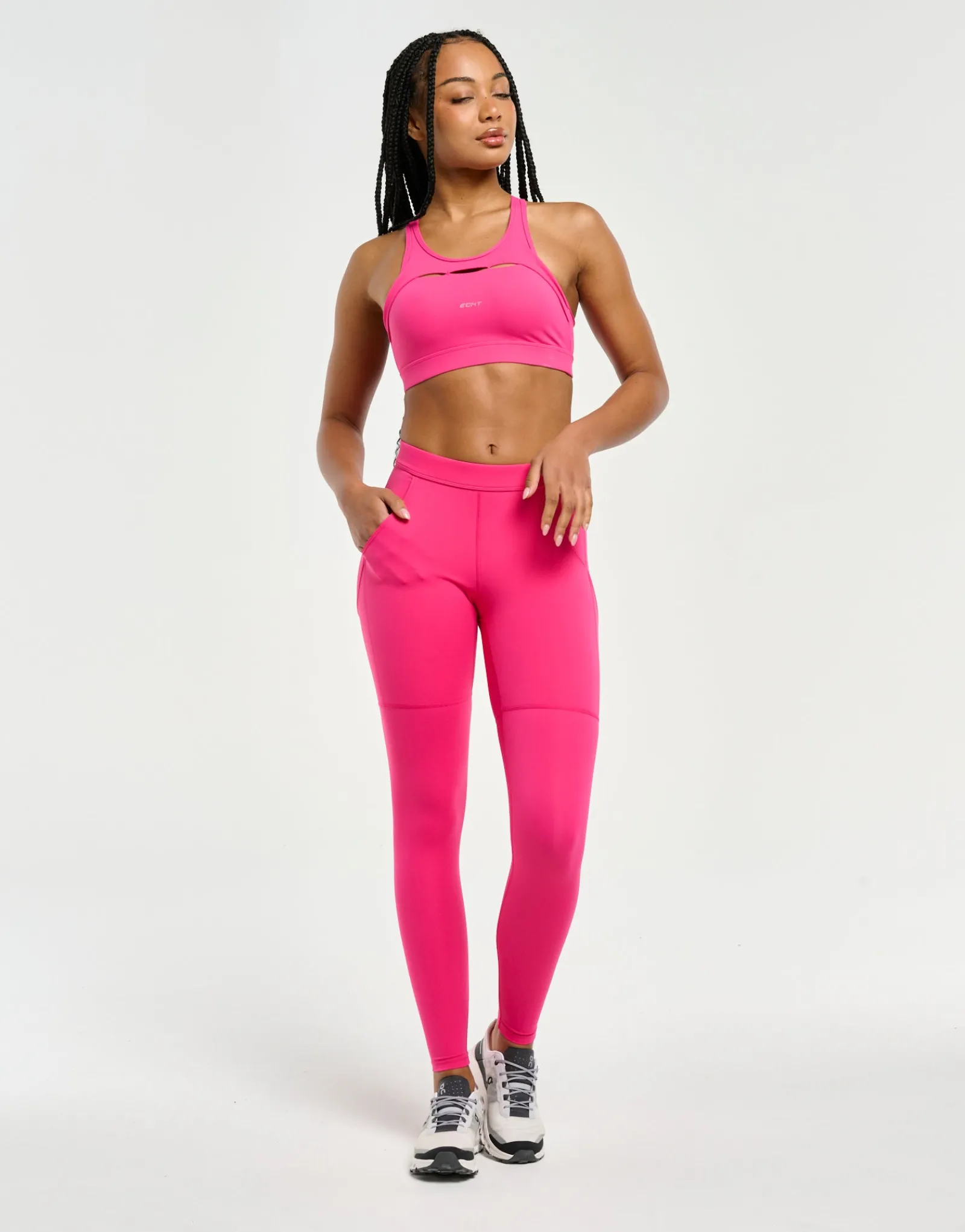 Fashion ECHT Ultra Pocket Leggings Bright Pink