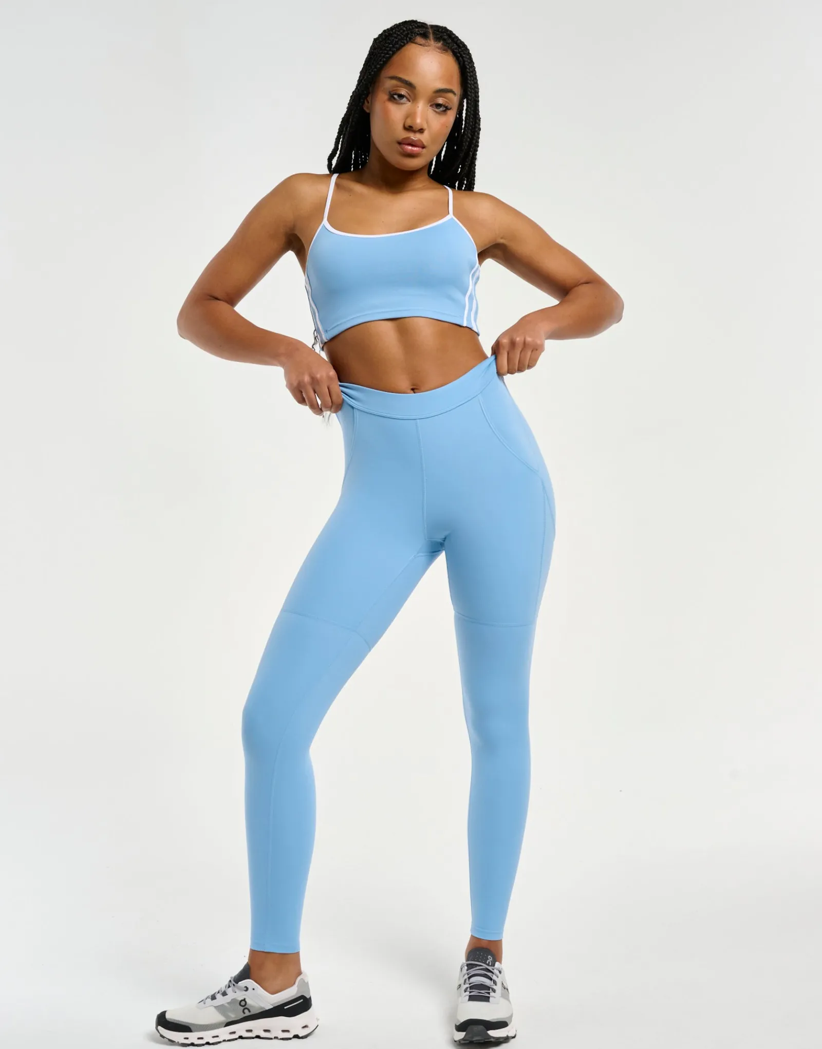 Hot ECHT Ultra Pocket Leggings Process Blue