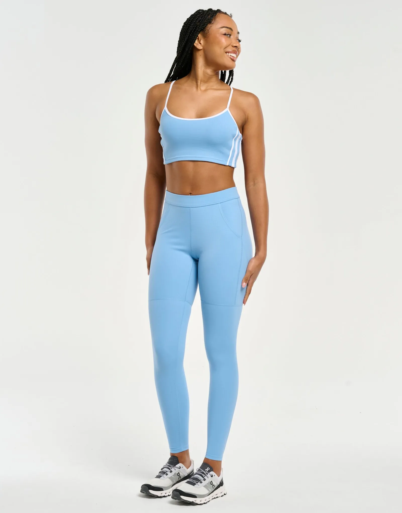 Hot ECHT Ultra Pocket Leggings Process Blue