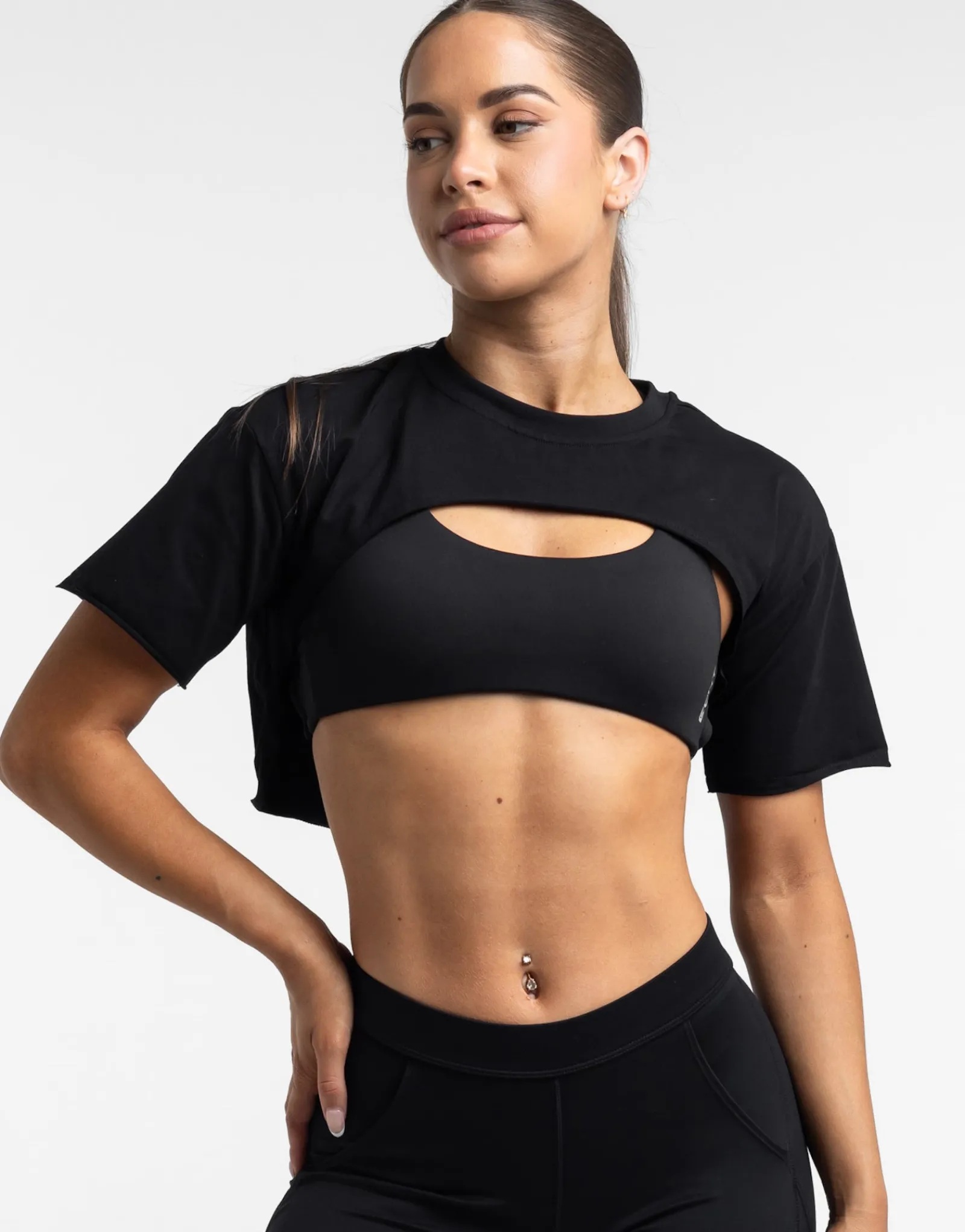 New ECHT Ventra Gym Tee Black