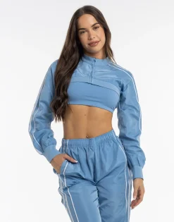 New ECHT Y2K Retro Speed Jacket Process Blue