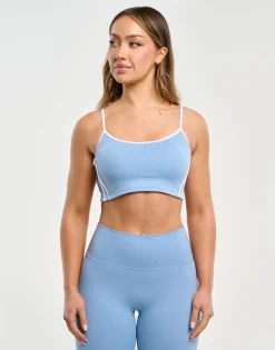 New ECHT Y2K Retro Speed Sports Bra Process Blue
