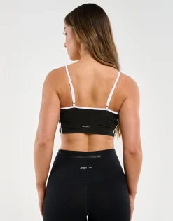 Clearance ECHT Y2K Retro Speed Sports Bra Black